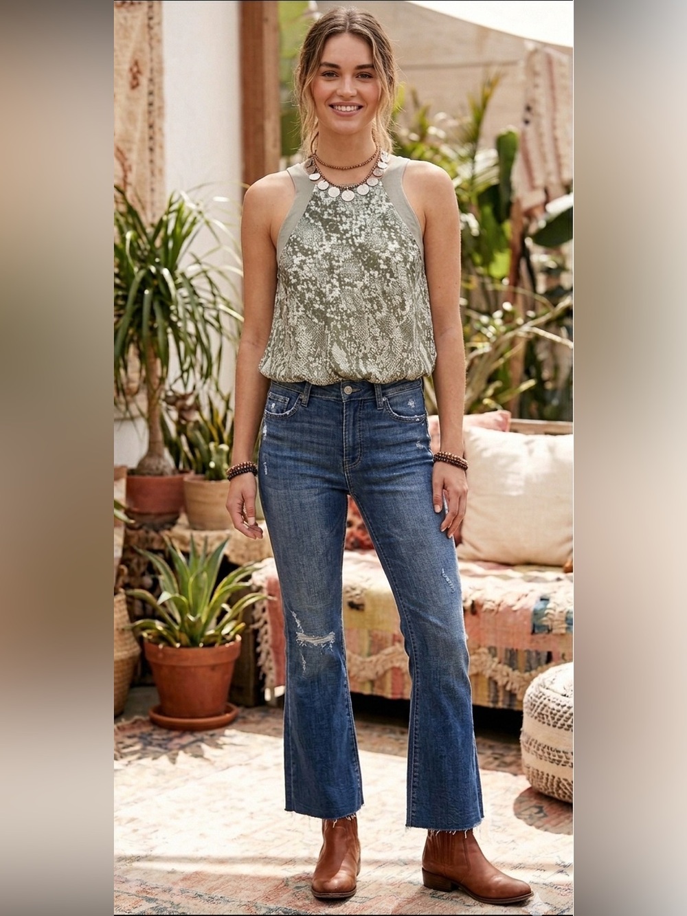 Free People Intimately Nights Out Snake Print Bodysuit Size XSmall - NWOT
